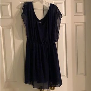 Blue Flowy Summer Dress